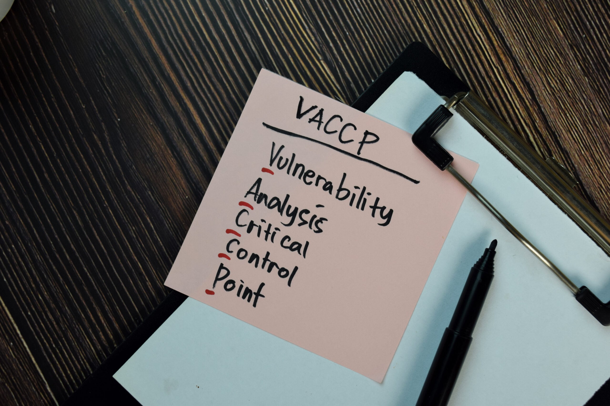 VACCP Checks