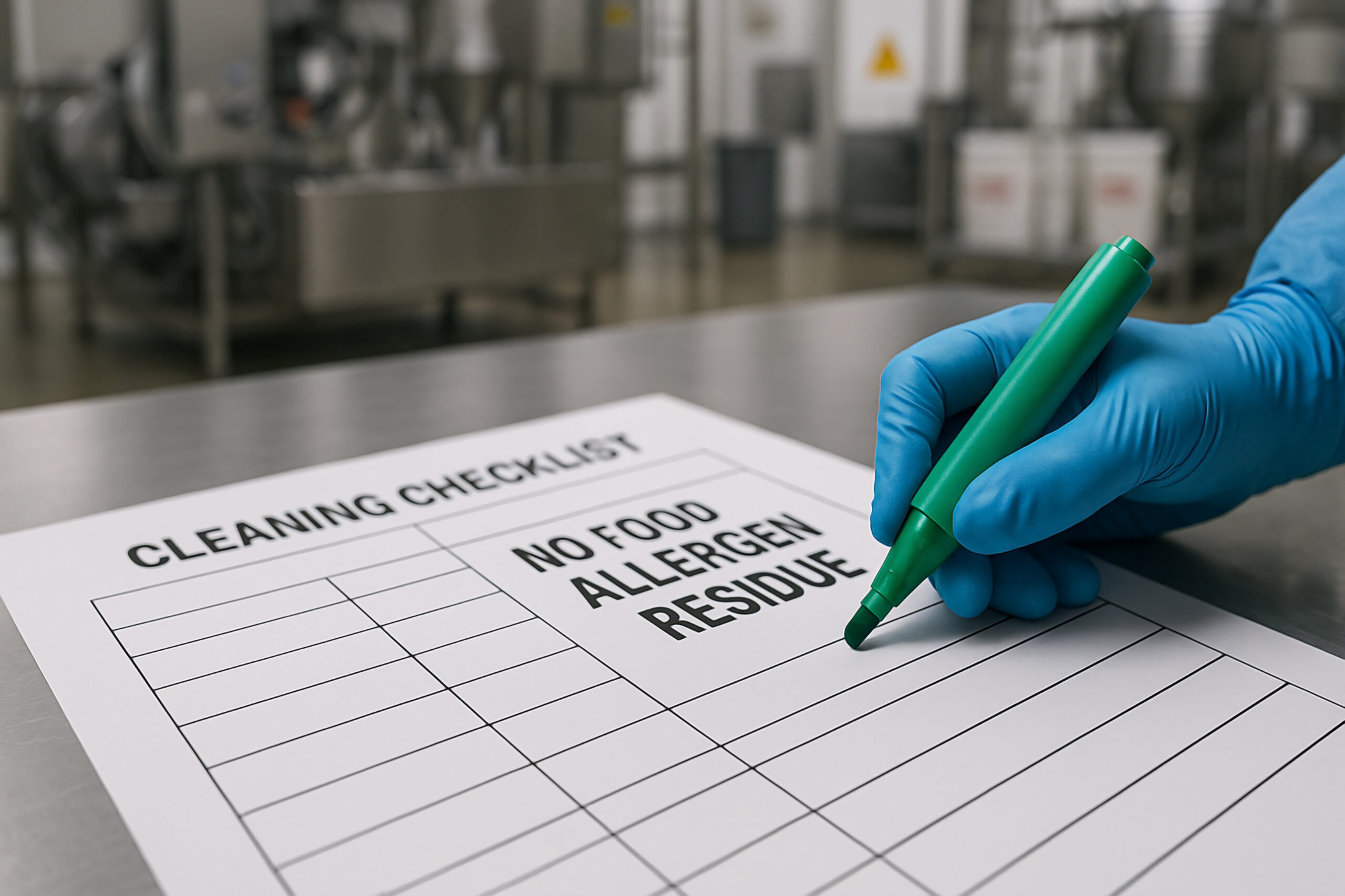 FSSC 22000 Certification for food allergen prevention and labeling control.