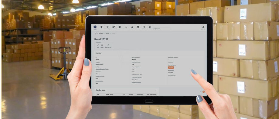 Icicle helps food manufacturers stay audit-ready